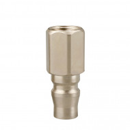 Коннектр пневматический штекер БРС 1/4 внутренняя резьба