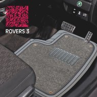 Коврики автомобильные Carfort Rovers 3, термопласт NBR со съемным ковриком, комплект 4 шт.
